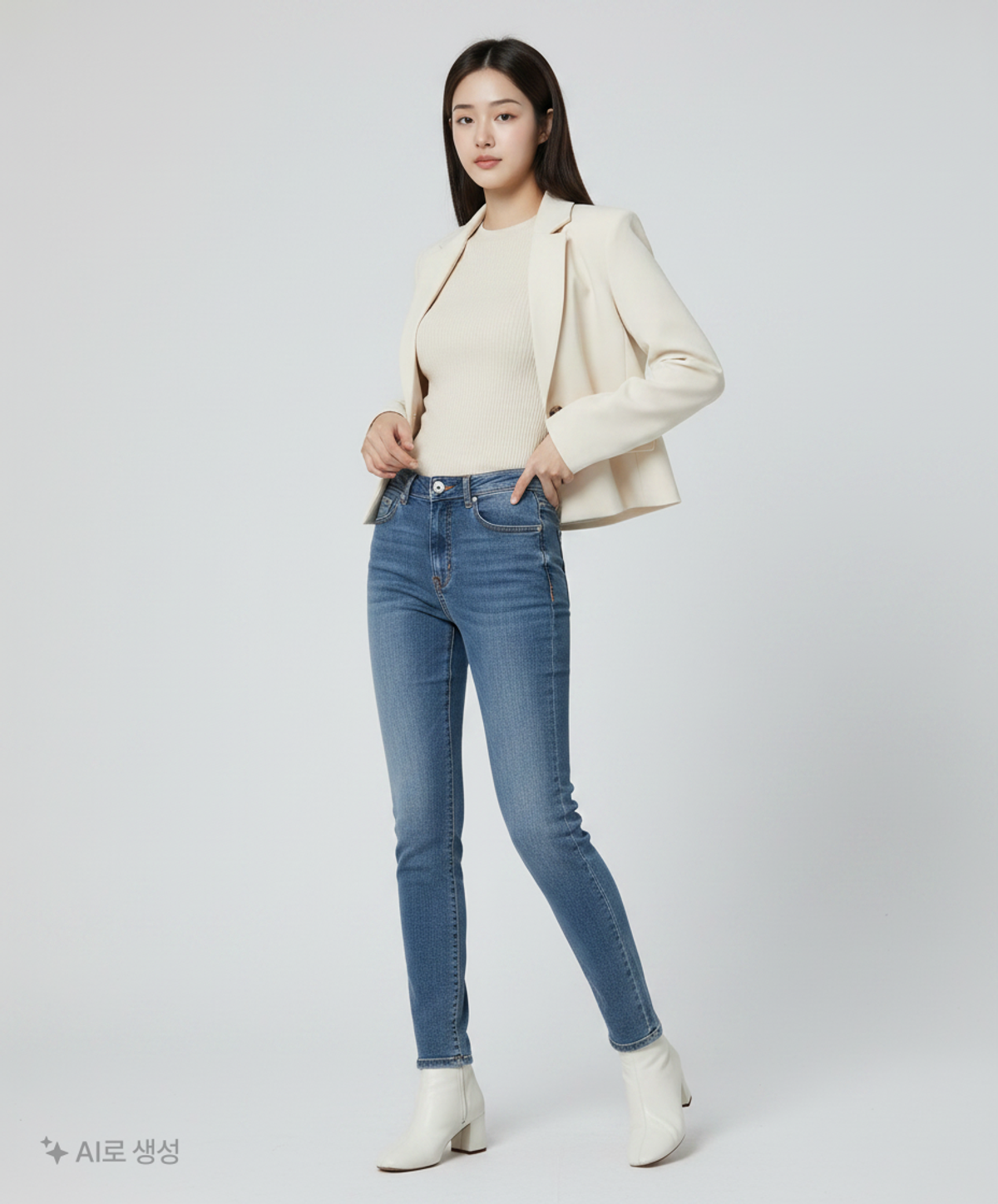 피스워커(PIECE WORKER) 청/데님 팬츠 30