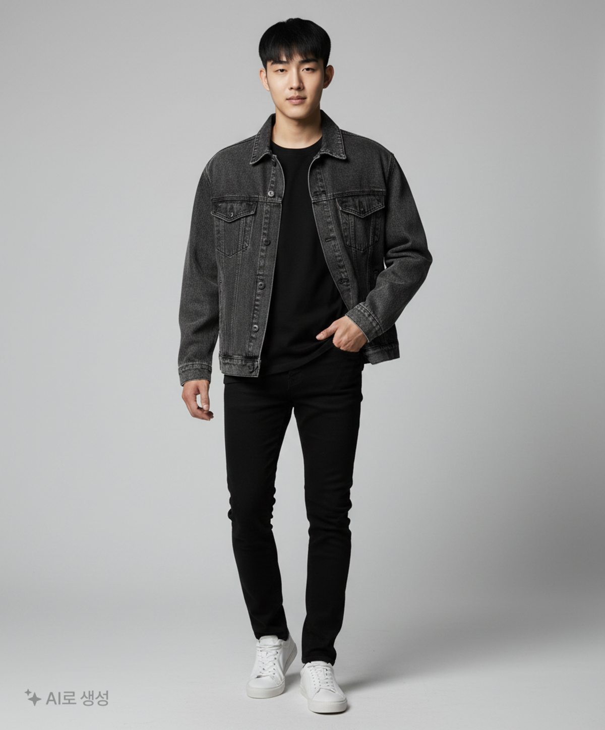 드로우핏(DRAW FIT) 데님/트러커 재킷 M