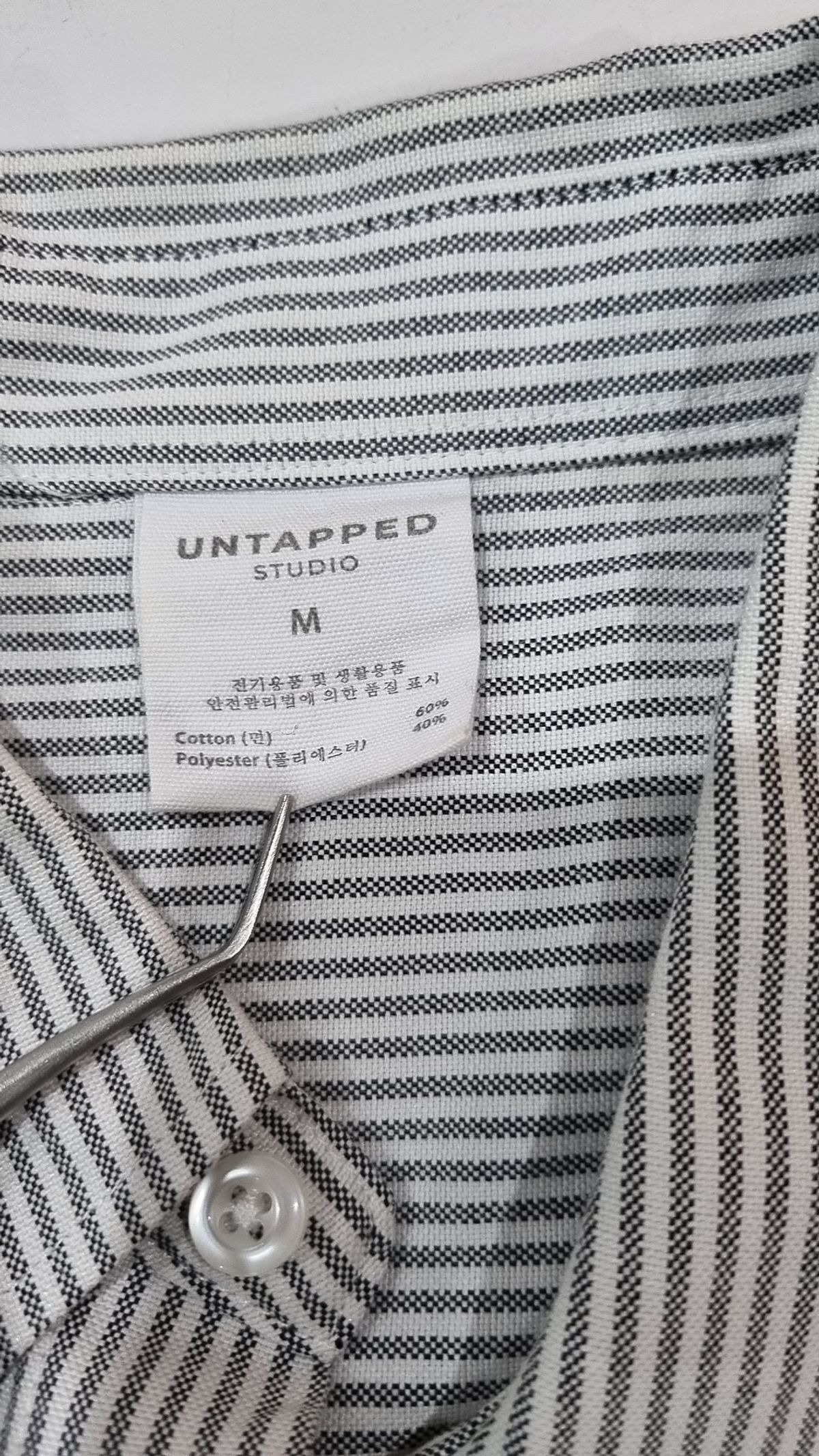 언탭트 스튜디오(UNTAPPED STUDIO) 캐주얼 셔츠 M
