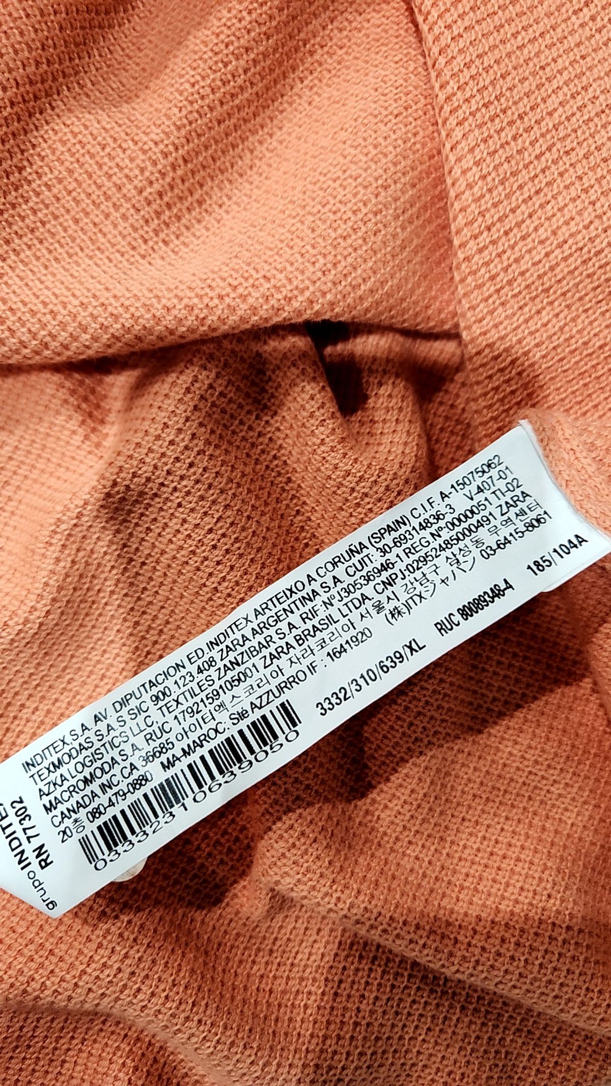 자라(ZARA) 피케/카라 티셔츠 XL