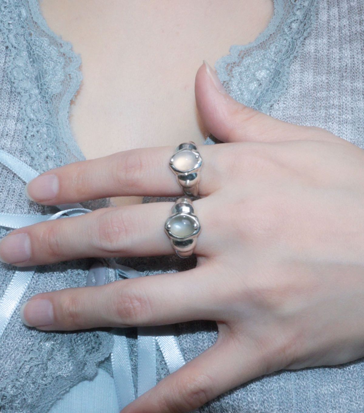 로아시(LOASI) water drop ring