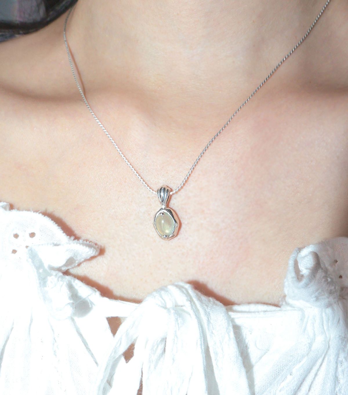 로아시(LOASI) water drop necklace