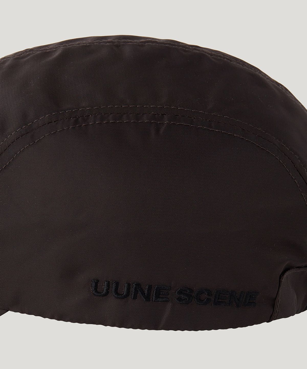 우네씬(UUNE SCENE) Unisex Nylon String Cap_Burgundy
