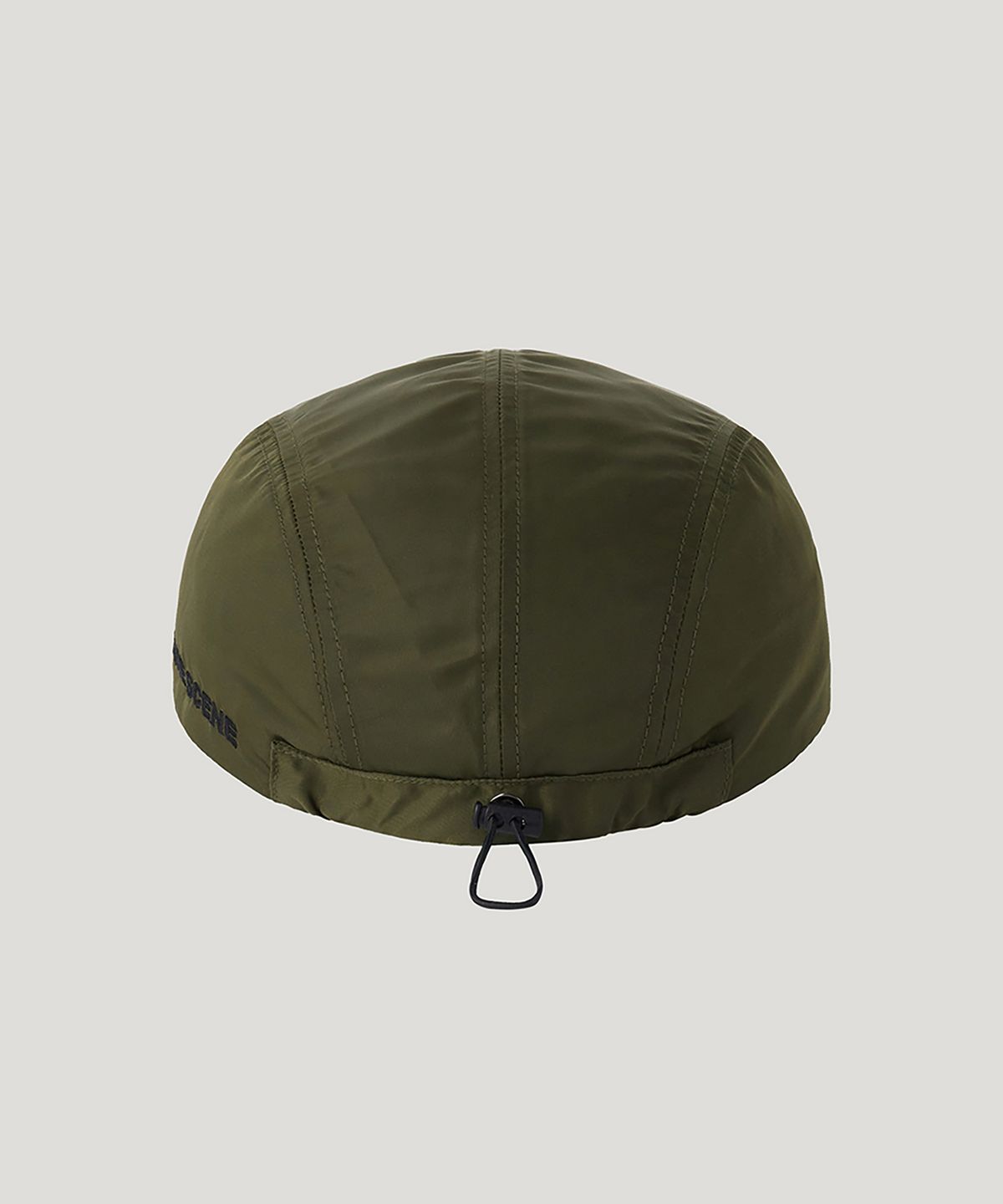 우네씬(UUNE SCENE) Unisex Nylon String Cap_Khaki