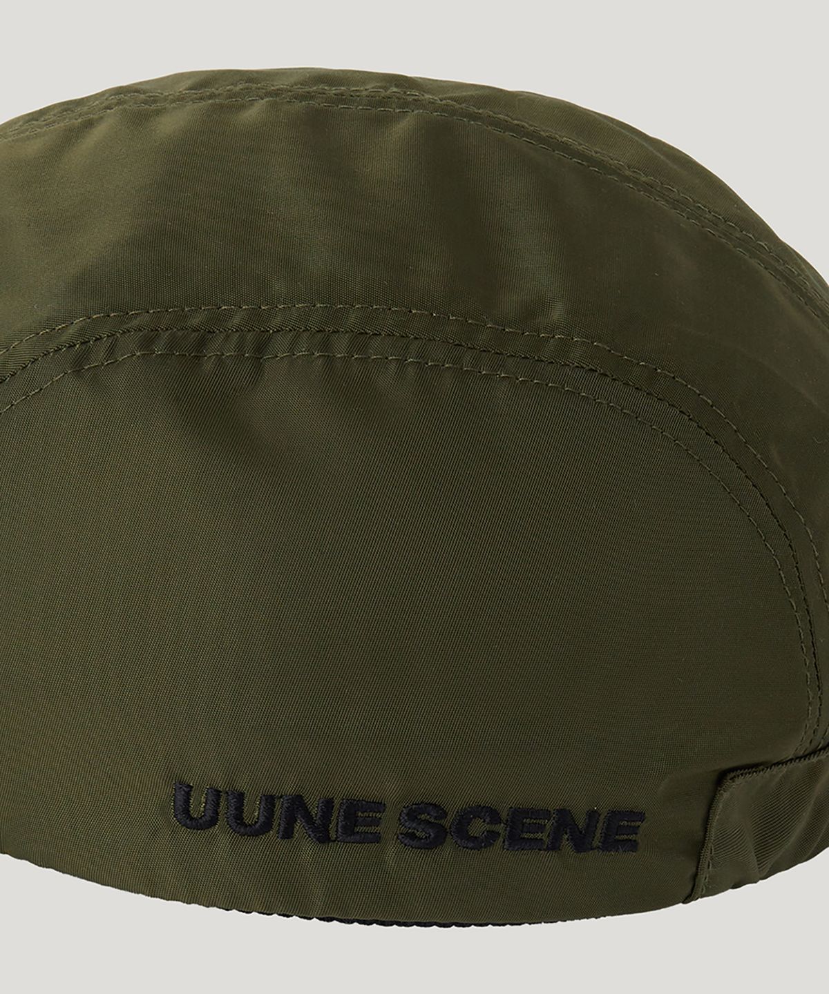 우네씬(UUNE SCENE) Unisex Nylon String Cap_Khaki