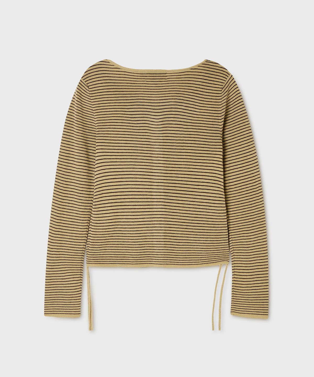 후아유(WHO.A.U) Layered Stripe Cardigan / WHCKG4841F