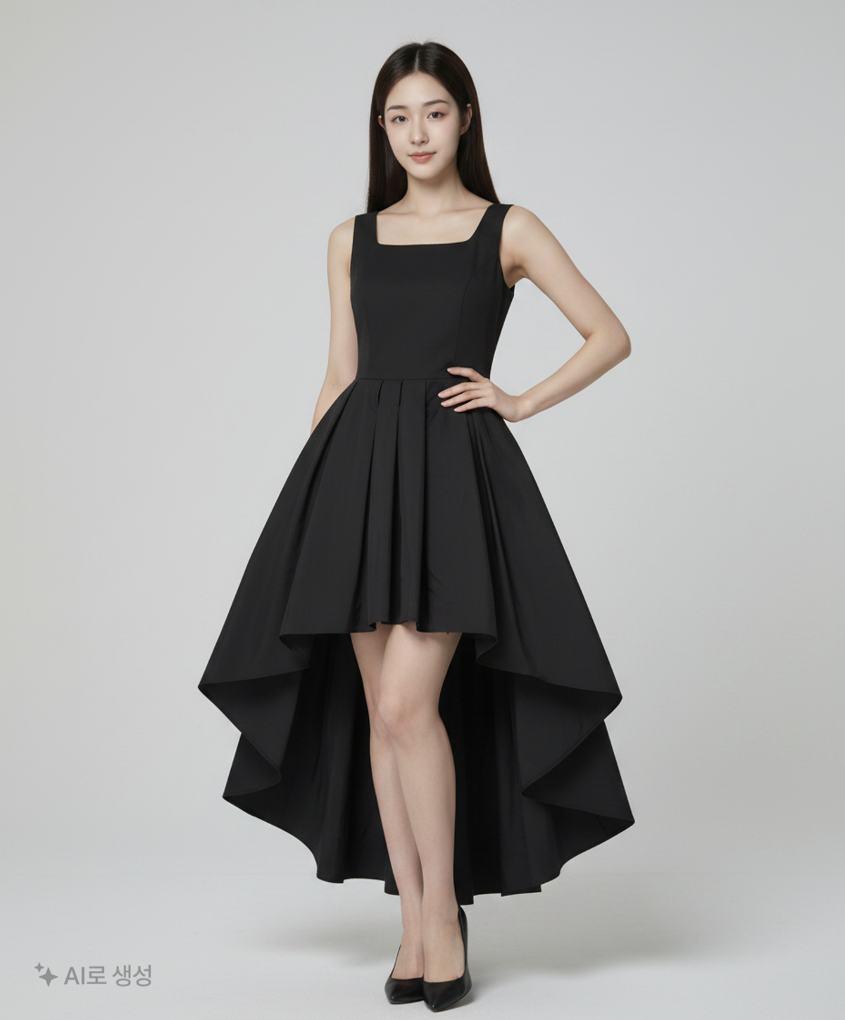 더티스(THETIS) TULIP COTTON DRESS_TT2S602BK FREE