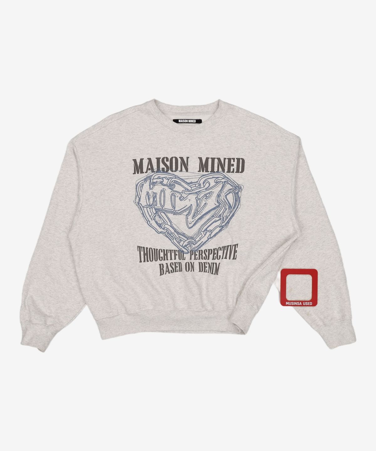 메종미네드(MAISON MINED) 맨투맨/스웨트셔츠 M
