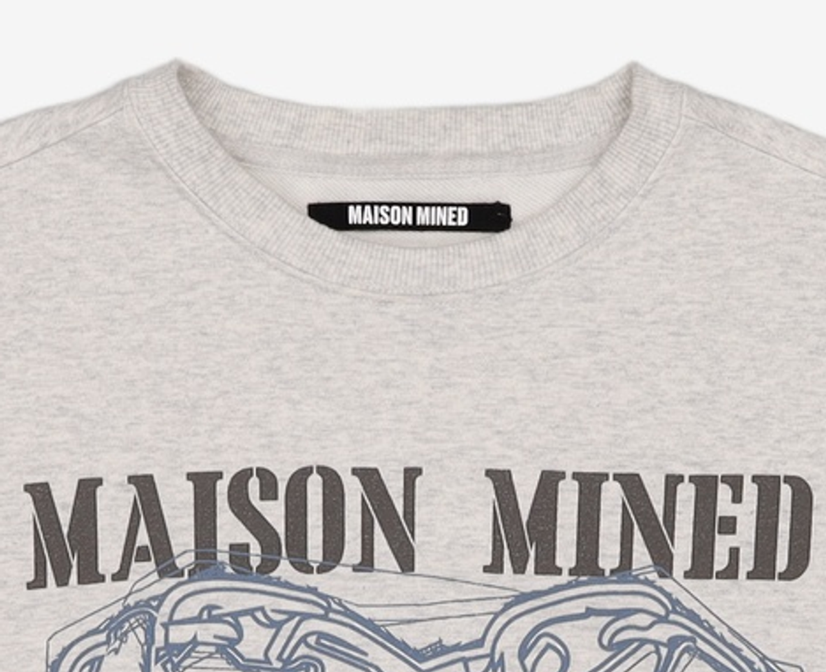 메종미네드(MAISON MINED) 맨투맨/스웨트셔츠 M