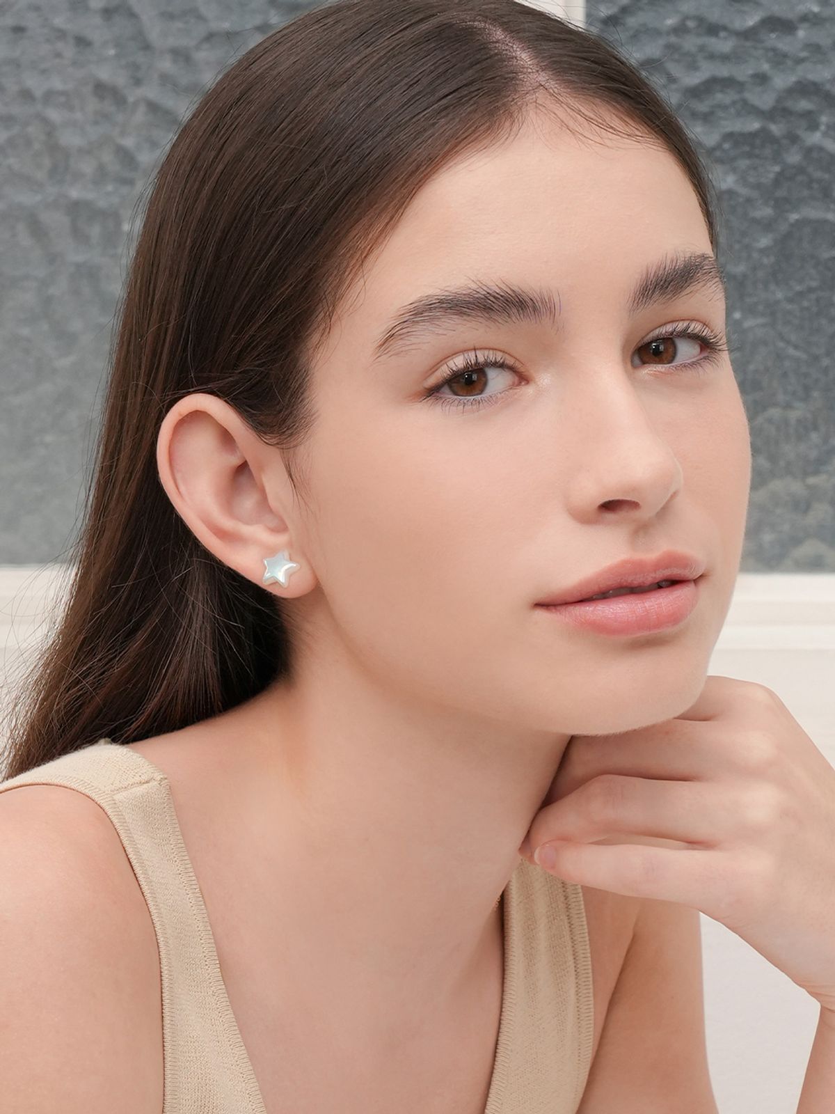 미니멀피어싱(MINIMALPIERCING) 오로라 하트 별 써지컬 피어싱
