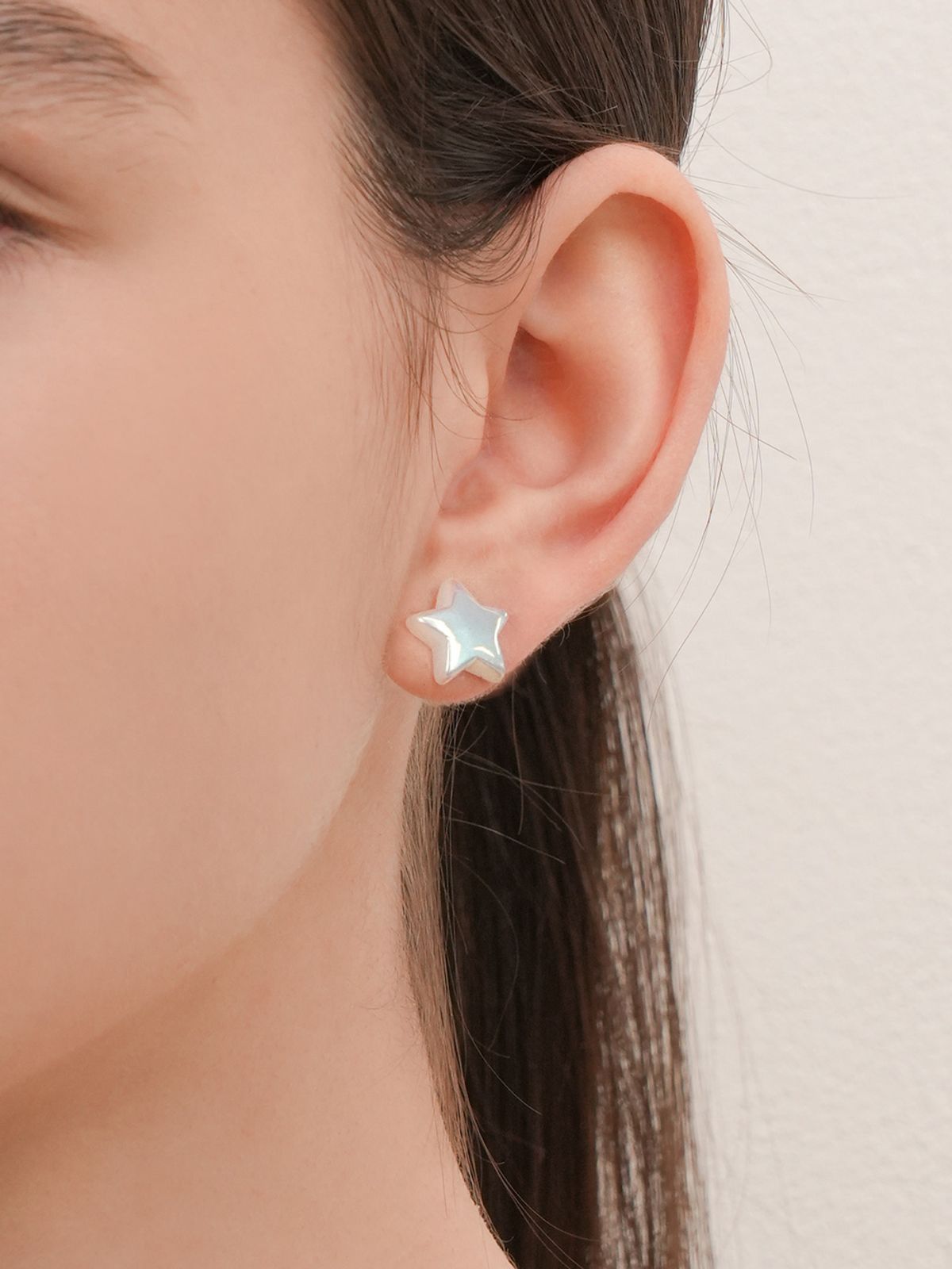 미니멀피어싱(MINIMALPIERCING) 오로라 하트 별 써지컬 피어싱