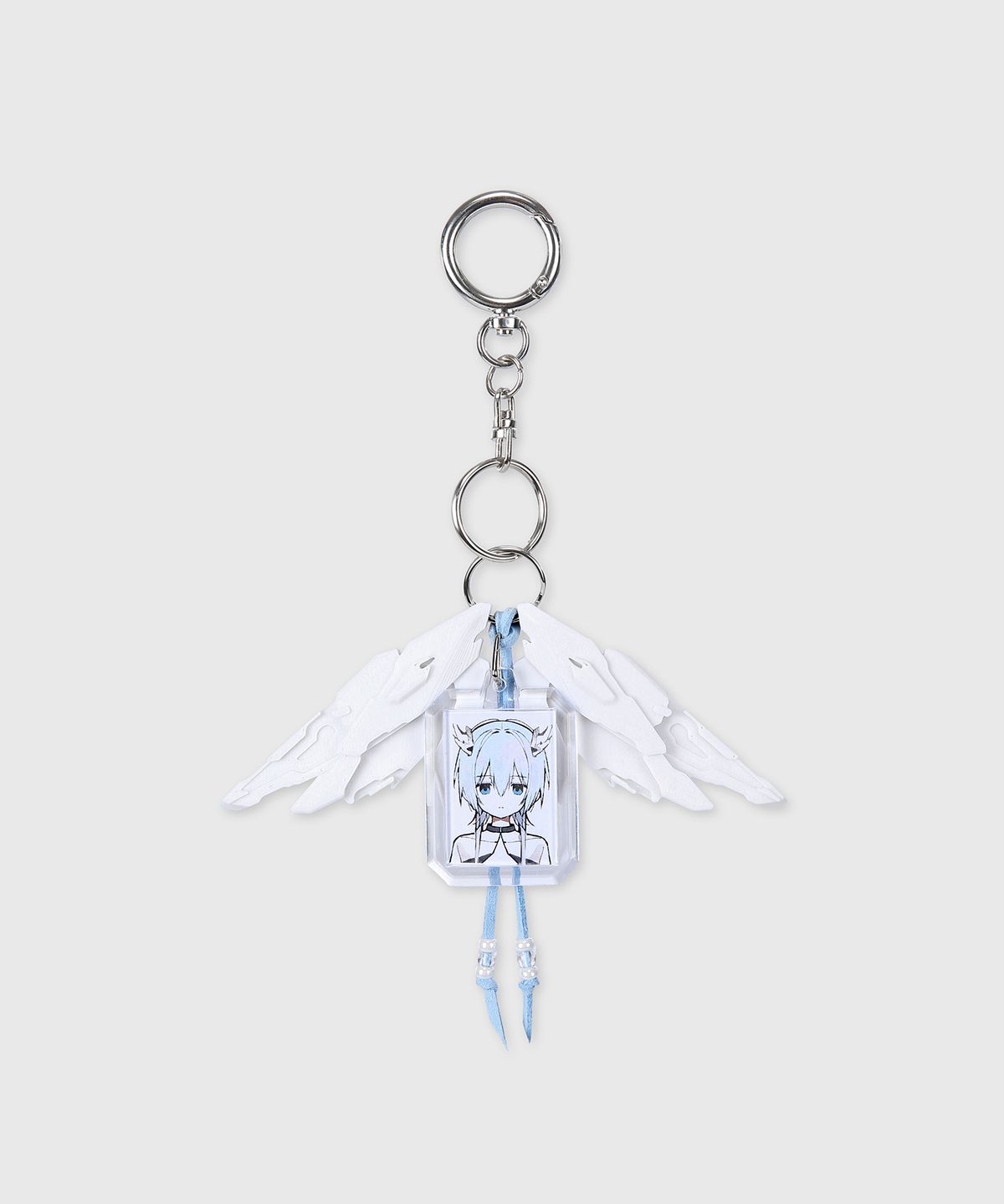 미유키(MIUKI) [nyzziz X MIUKI] Kiel Keyring (White)