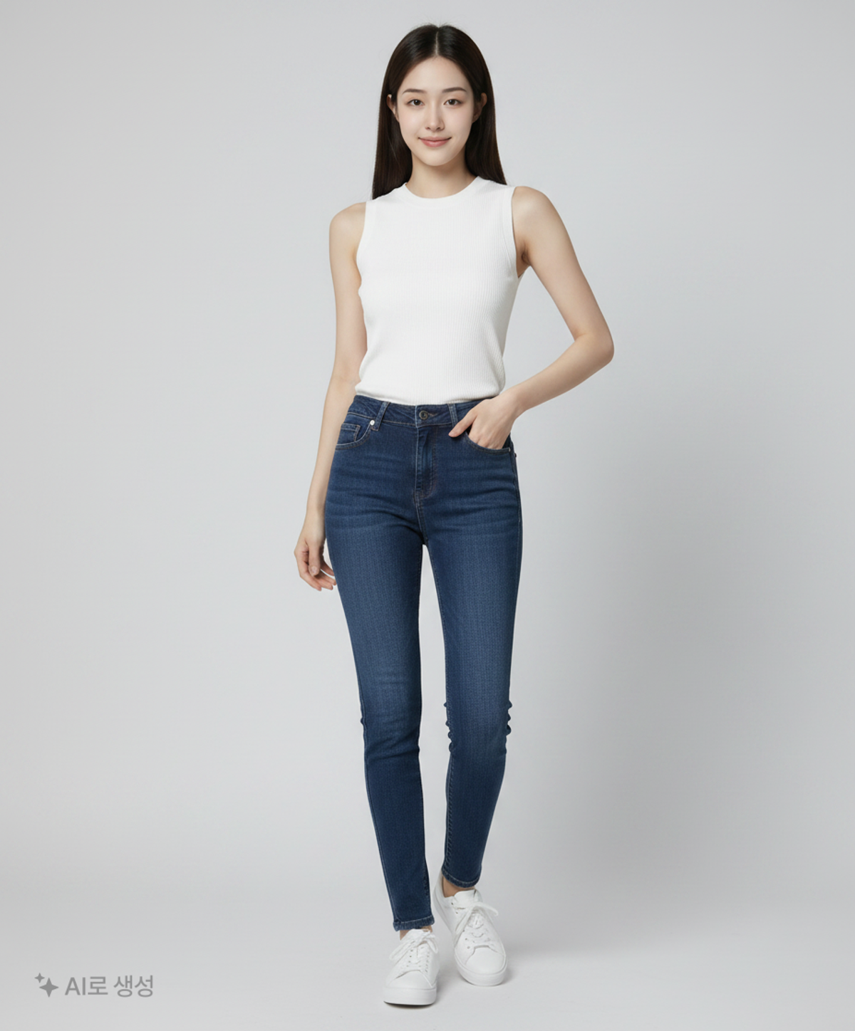 닉스(NIX) 청/데님 팬츠 25