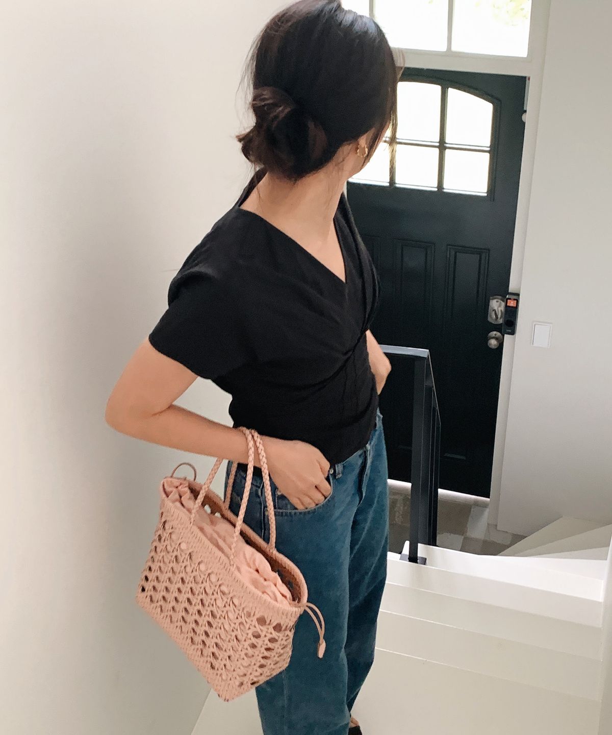 르브제(LEVEJE) Seine Bag (Pink)