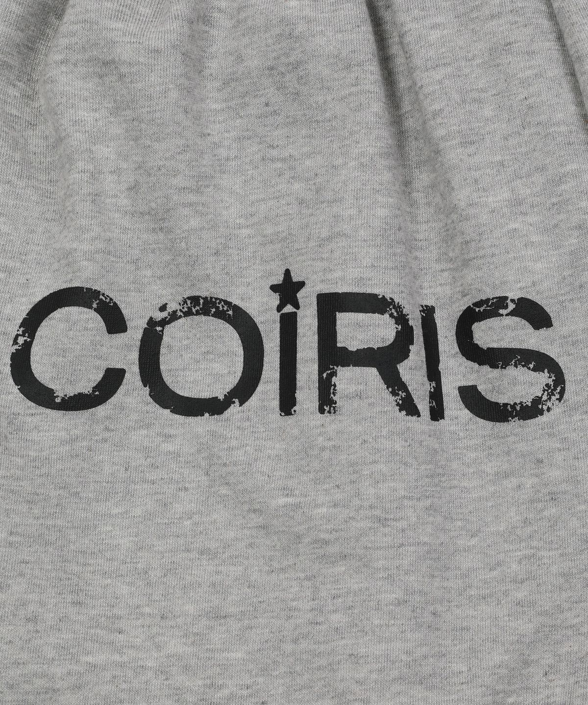 코이리스(COIRIS) 드렌 백 로고 버뮤다 스웻 하프 팬츠 남녀공용 (2컬러)