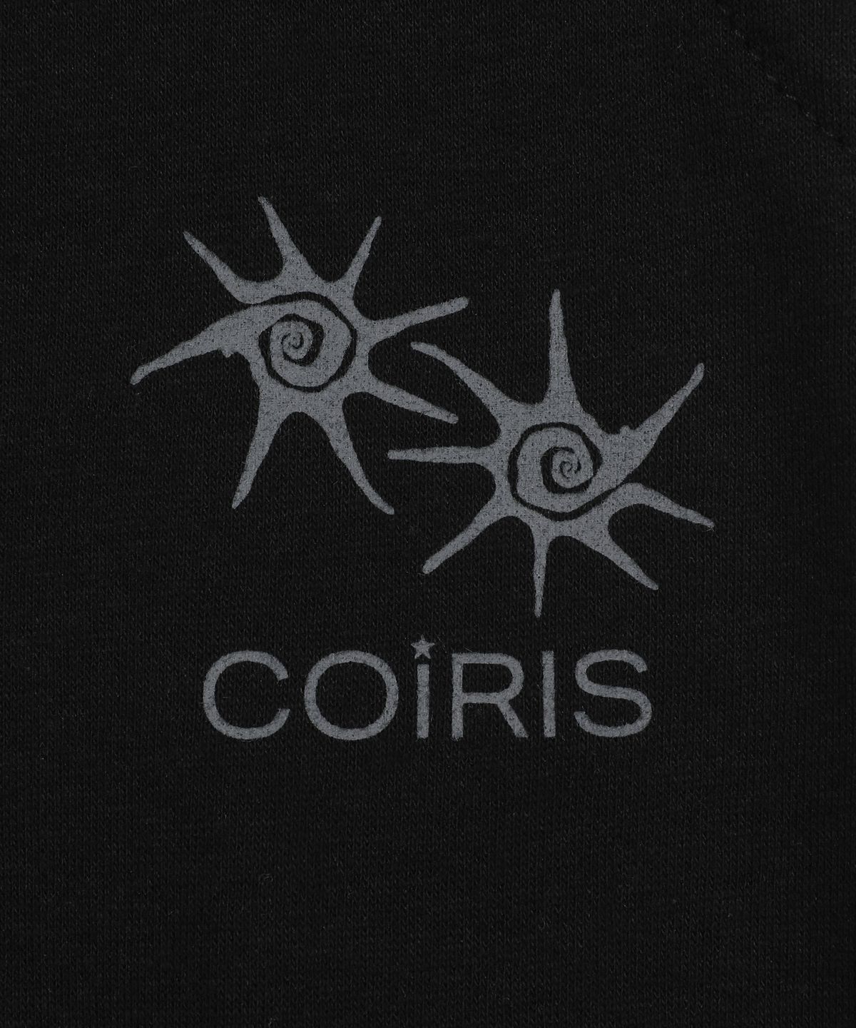 코이리스(COIRIS) 드렌 백 로고 버뮤다 스웻 하프 팬츠 남녀공용 (2컬러)