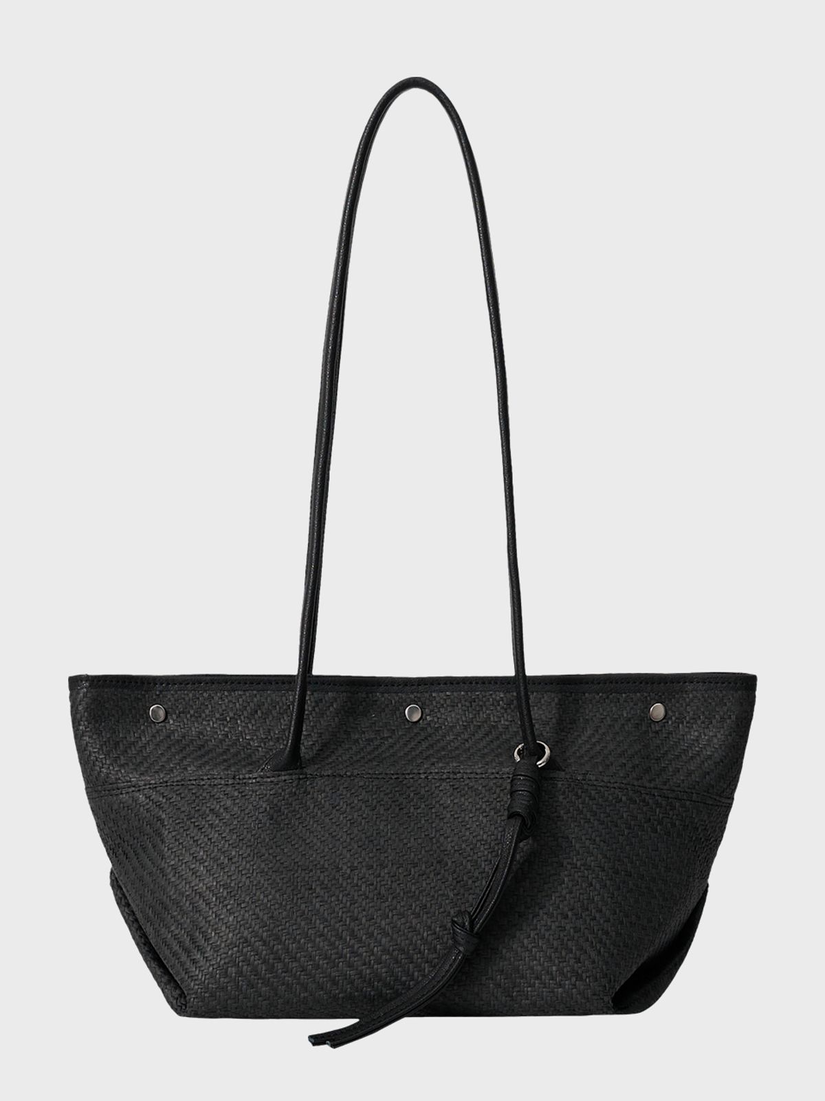 던팩토리(DAWN FACTORY) NOA BAG SMALL RAFFIA BLACK 노아백 스몰 라피아 블랙