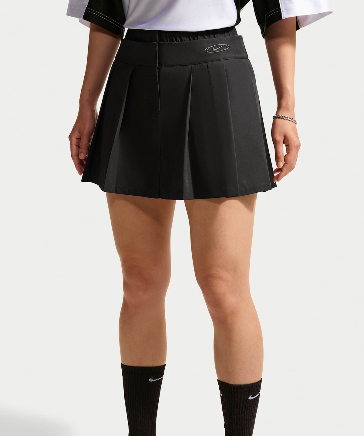 나이키(NIKE) 스포츠웨어 플리츠 미니스커트 W - 블랙:리저록 / IO9612-010