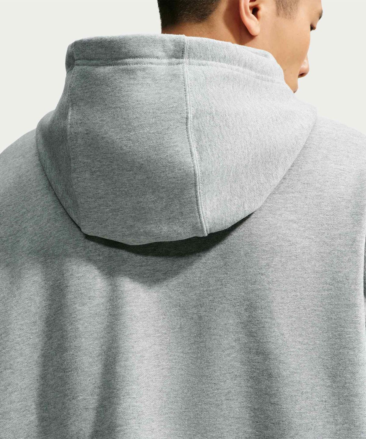 나이키(NIKE) 스포츠웨어 클럽 오버사이즈 프렌치 테리 풀오버 후디 M - 다크 그레이 헤더:라이트 스모크 그레이:유니버시티 레드 / IF0746-064