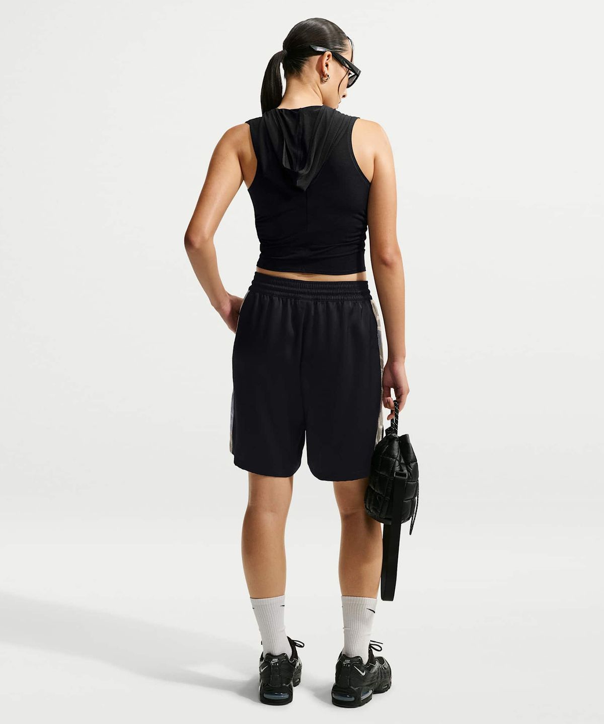 나이키(NIKE) 스포츠웨어 슬림 후드 탱크 탑 W - 블랙:세일 / IV5030-010