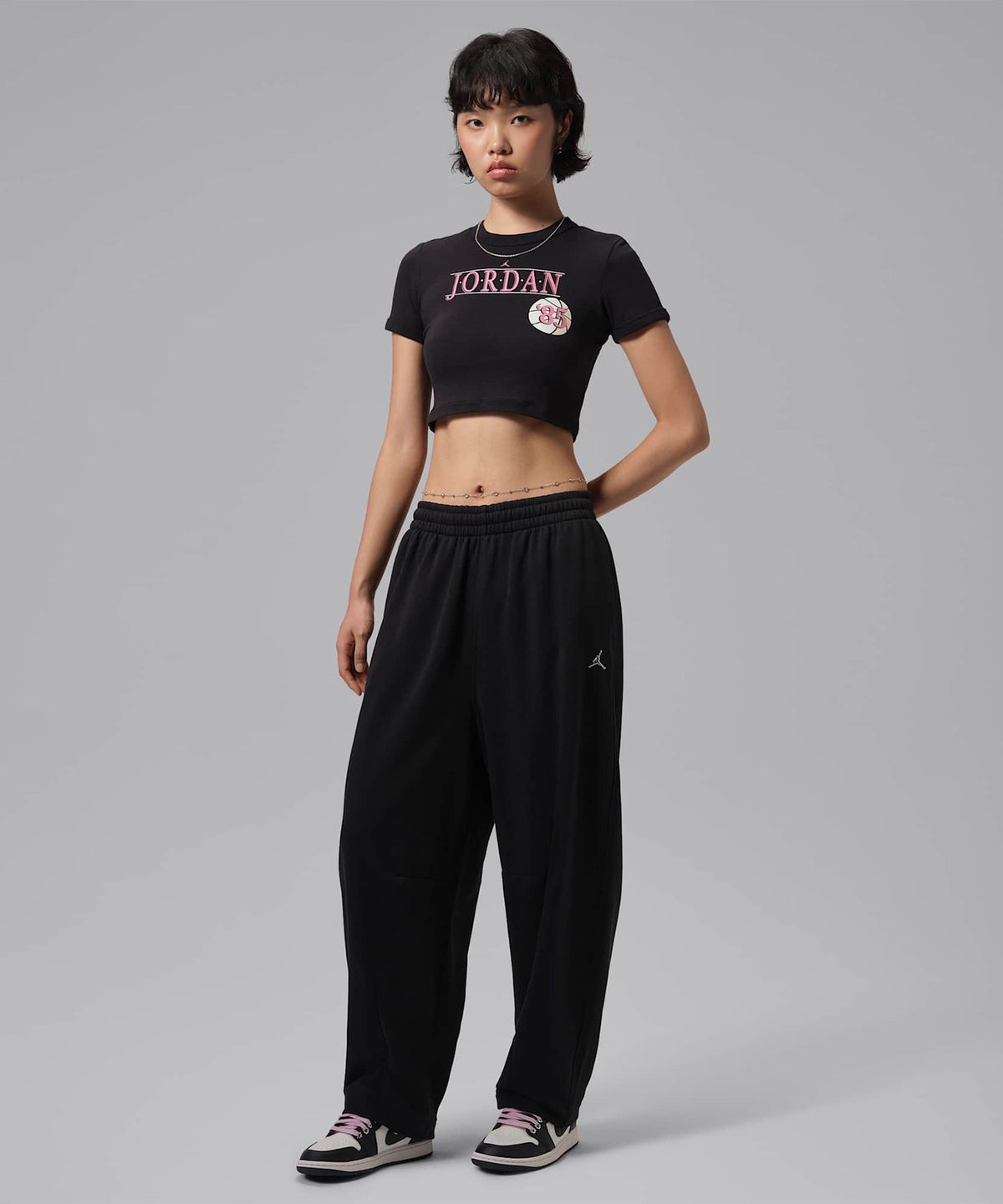 나이키(NIKE) 조던 브루클린 플리스 팬츠 W - 블랙 / IV7513-010
