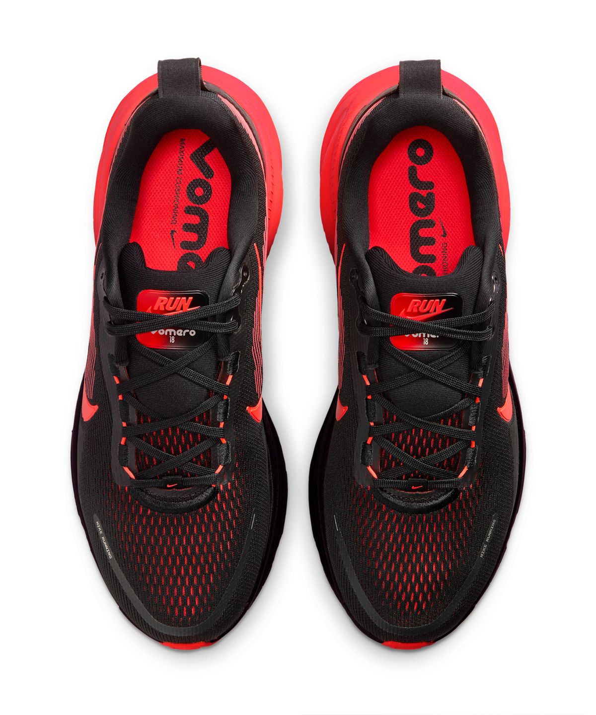 나이키(NIKE) 보메로 18 M - 블랙:유니버시티 레드:앤트러사이트:브라이트 크림슨 / HM6803-019