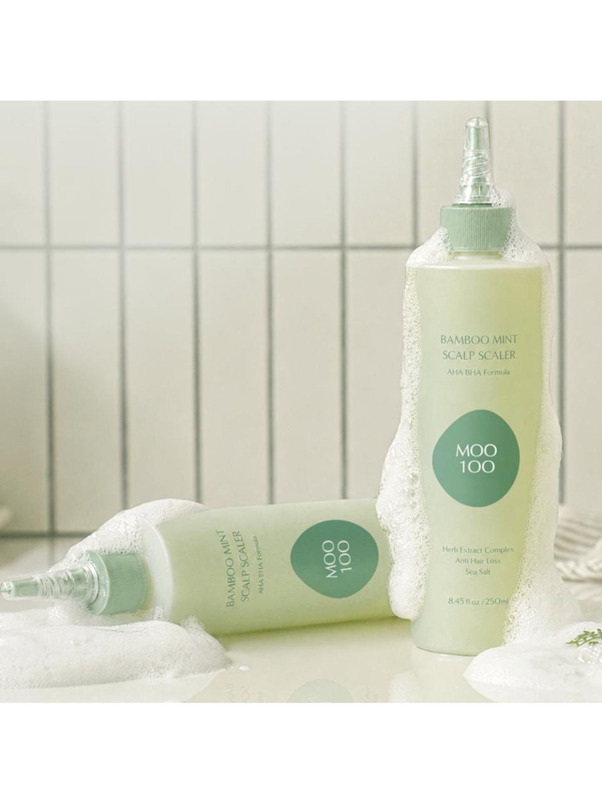무백(MOO100) [두피/탈모케어] 아바하하 밤부민트 두피스케일러 250ml