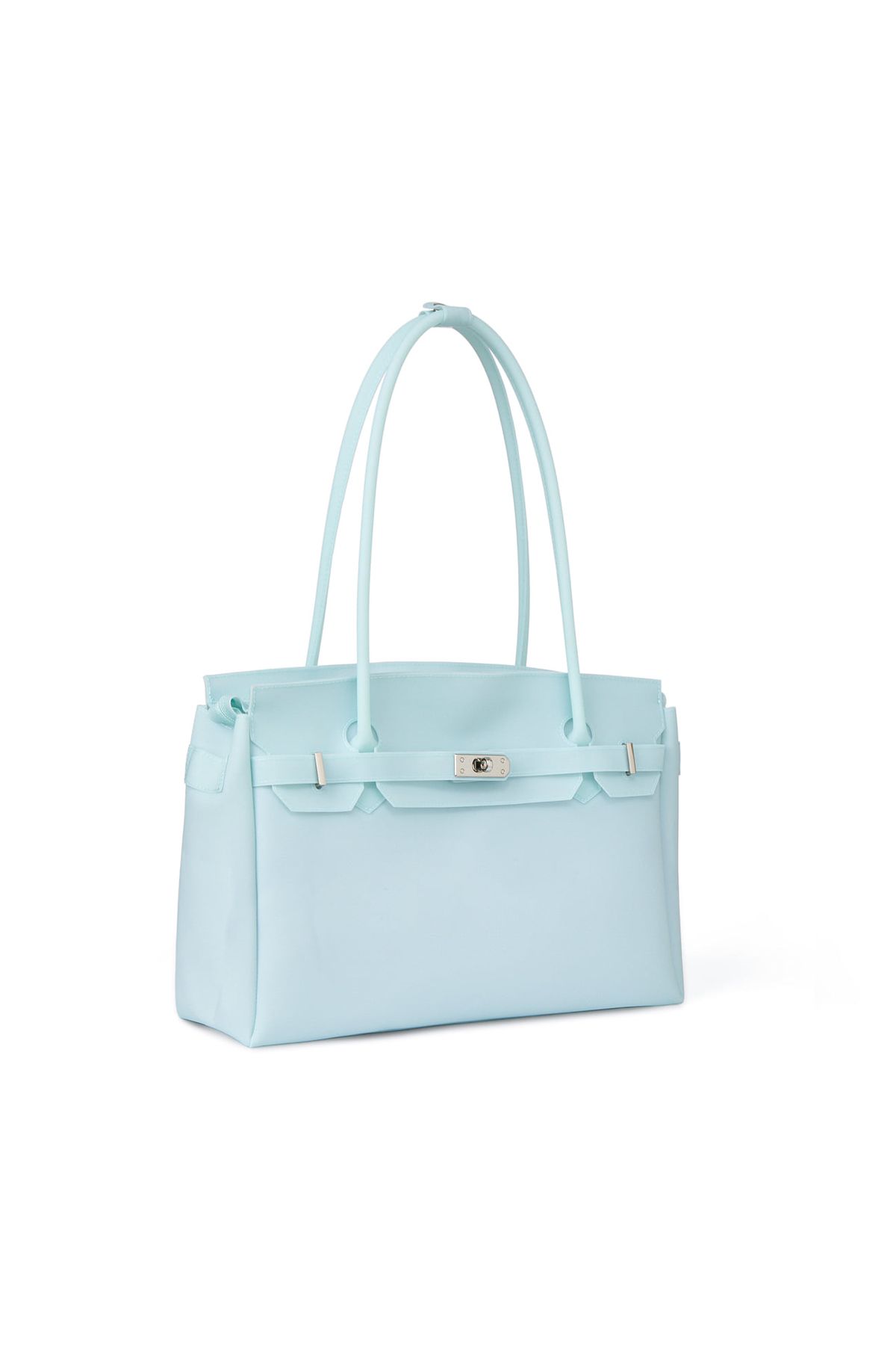 다이닛(DEINET) JELLY TWO-WAY BIG BAG IN ICE BLUE