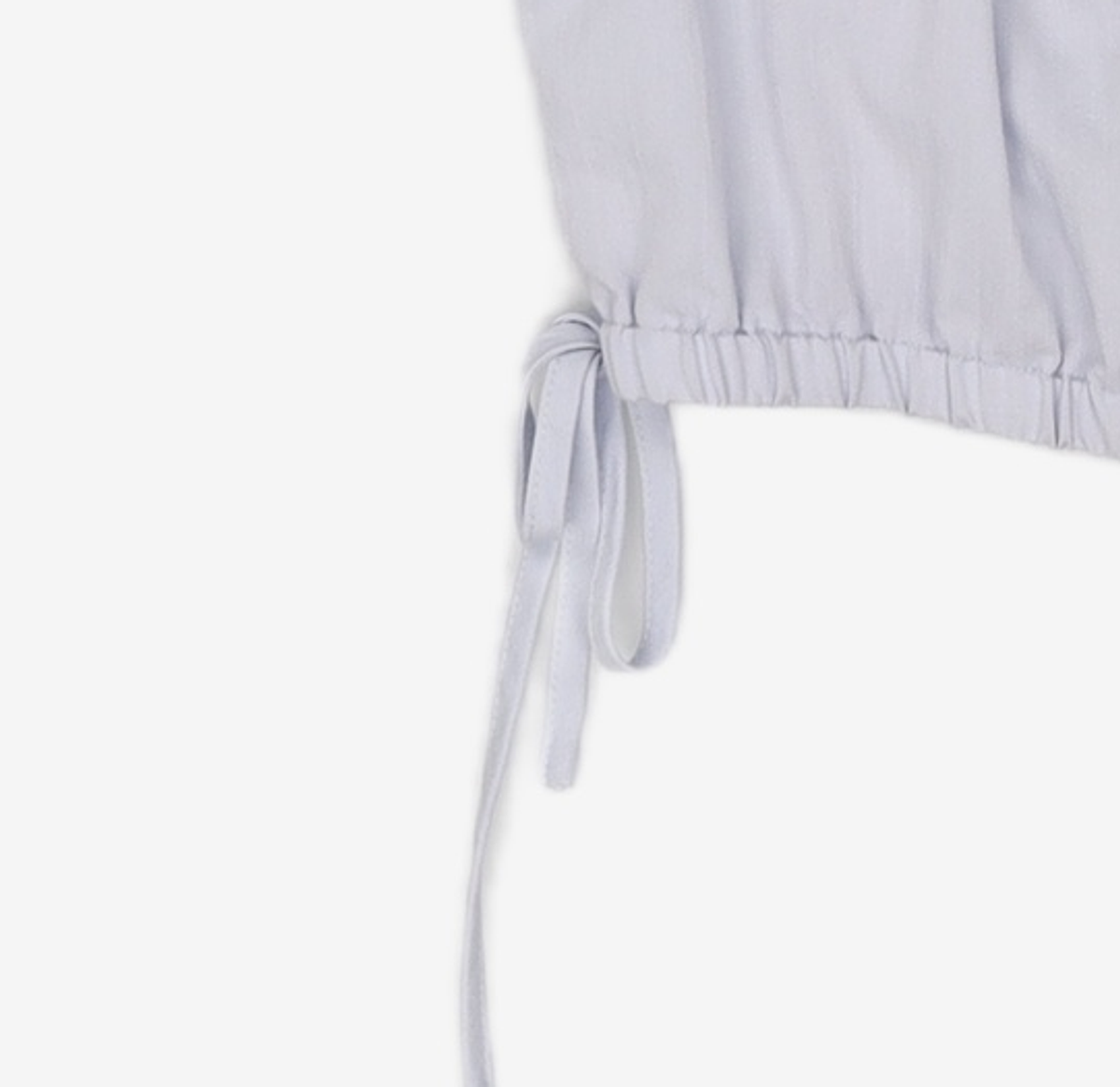 미쏘(MIXXO) 스퀘어넥 크롭 블라우스 MIWBWB61QC S