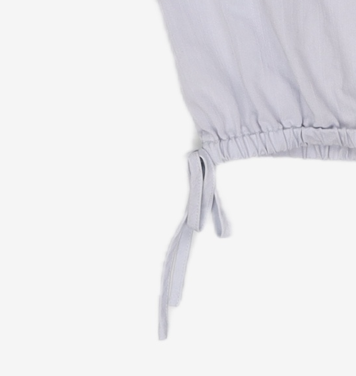 미쏘(MIXXO) 스퀘어넥 크롭 블라우스 MIWBWB61QC S
