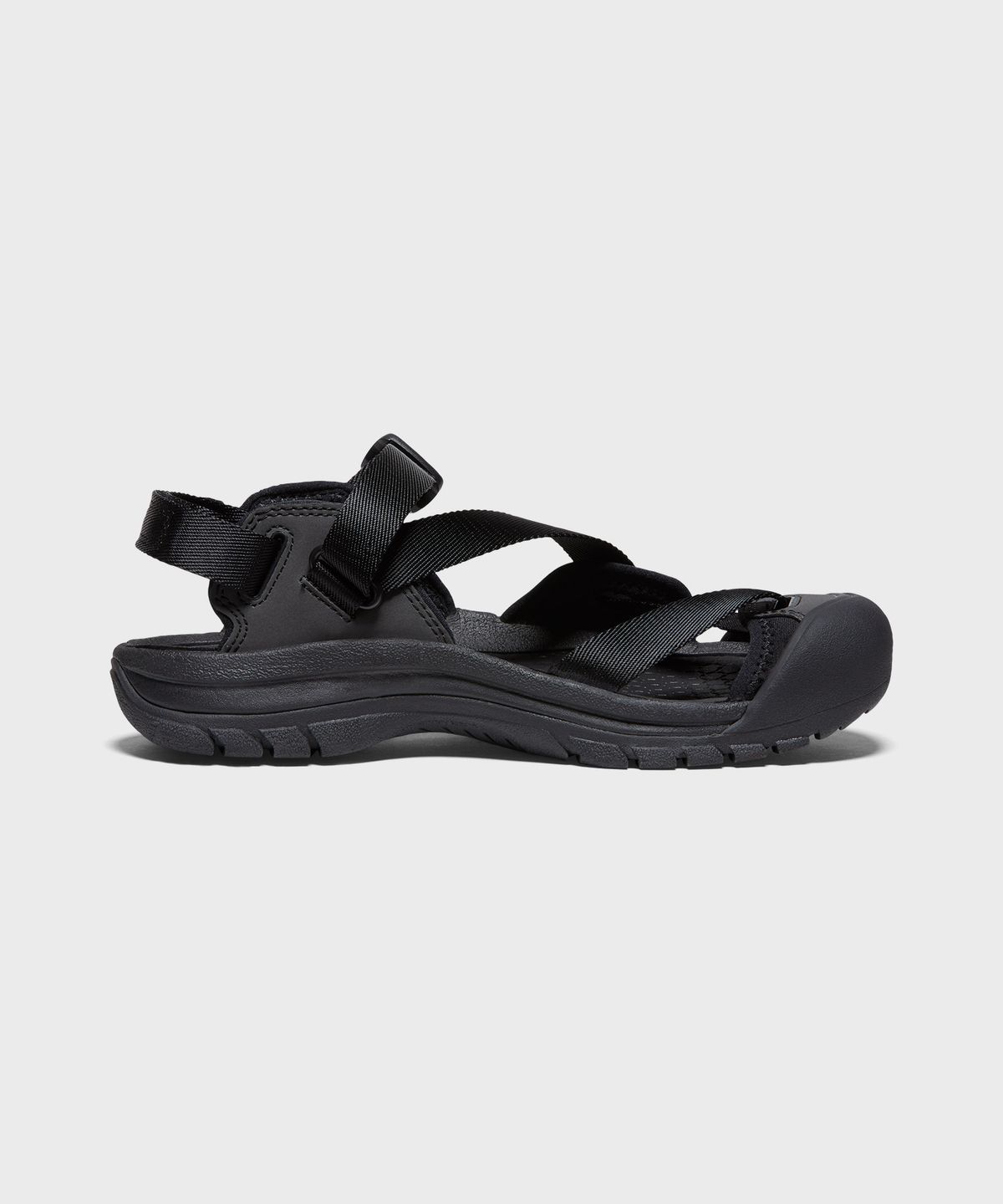 킨(KEEN) 제라포트 II 여성 샌들 Black/Black