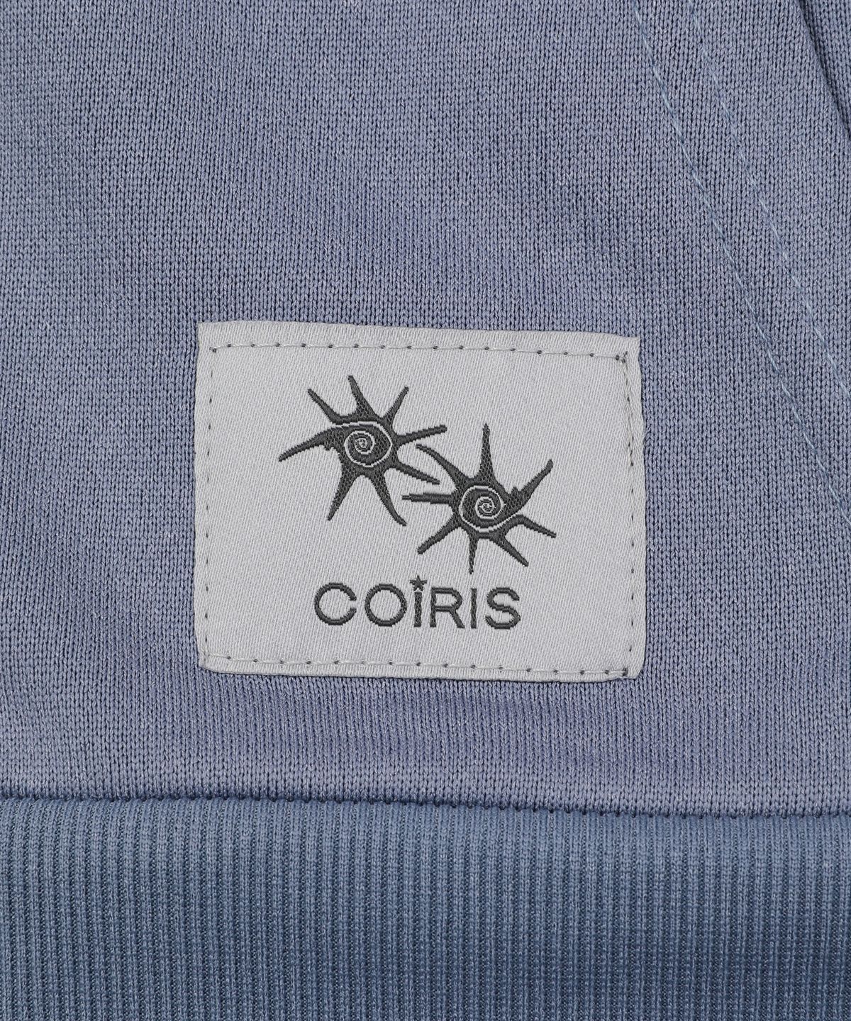코이리스(COIRIS) 라베오 도트 아플리케 로고 후드 집업 남녀공용 (2컬러)