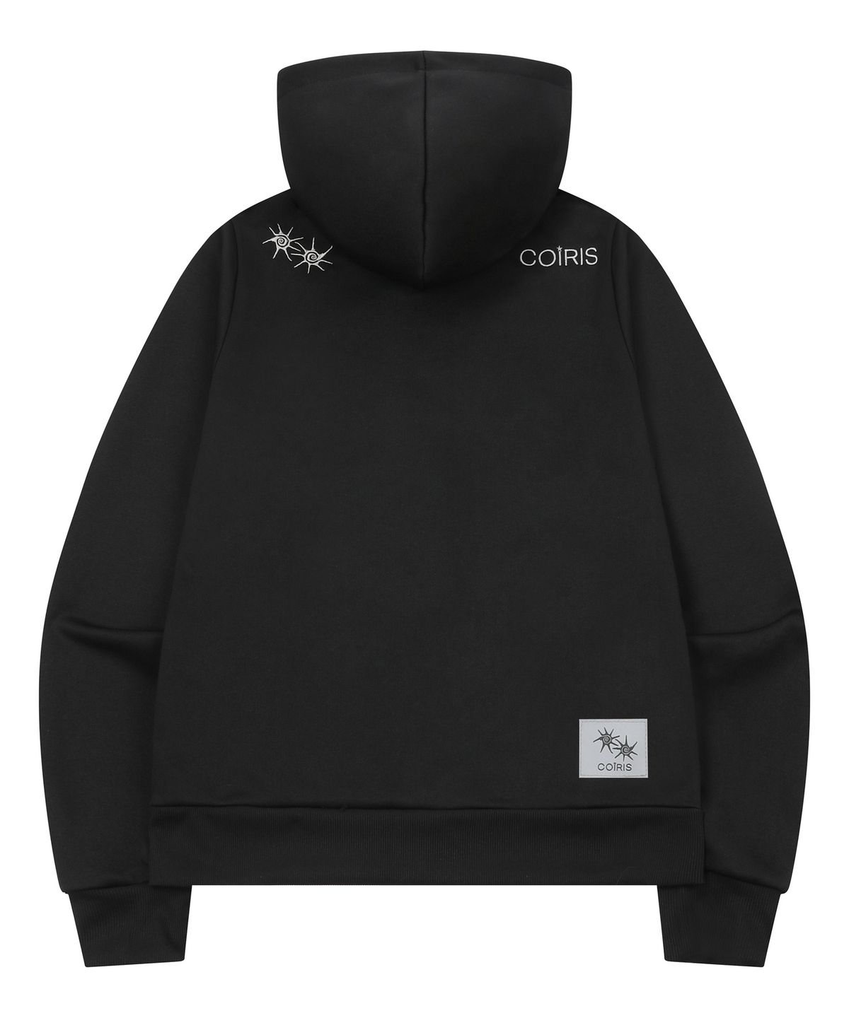 코이리스(COIRIS) 라베오 도트 아플리케 로고 후드 집업 남녀공용 (2컬러)