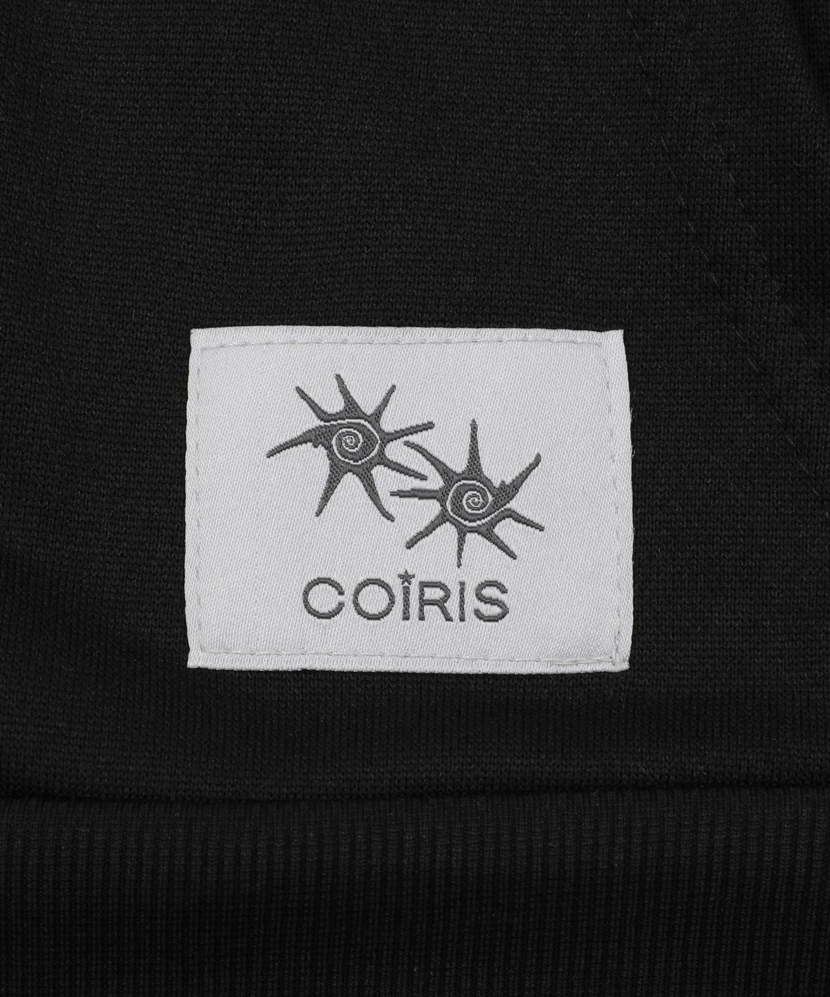 코이리스(COIRIS) 라베오 도트 아플리케 로고 후드 집업 남녀공용 (2컬러)