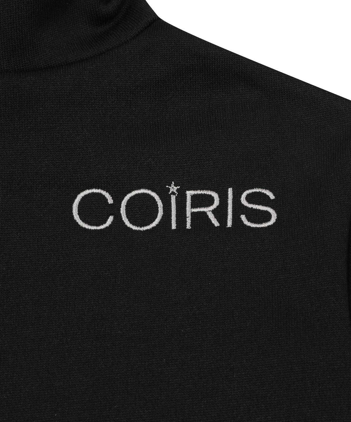 코이리스(COIRIS) 라베오 도트 아플리케 로고 후드 집업 남녀공용 (2컬러)