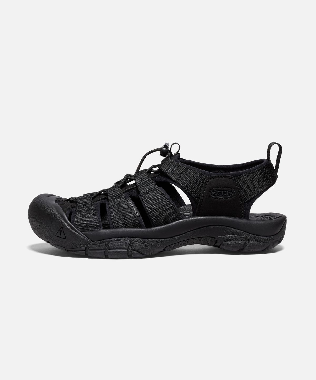 킨(KEEN) 뉴포트 H2 남성 샌들 TRIPLE BLACK