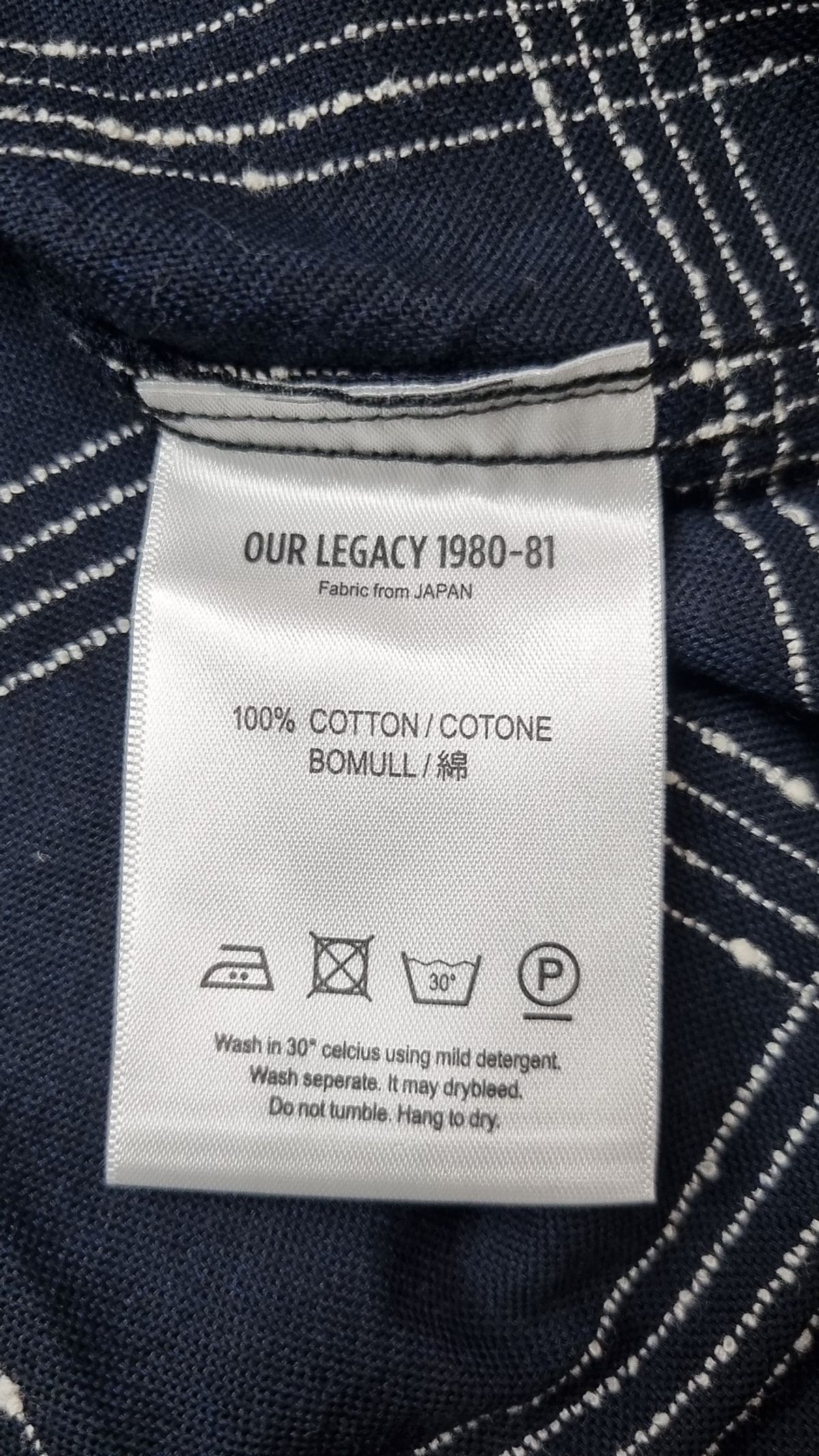 아워 레가시(OUR LEGACY) 캐주얼 셔츠