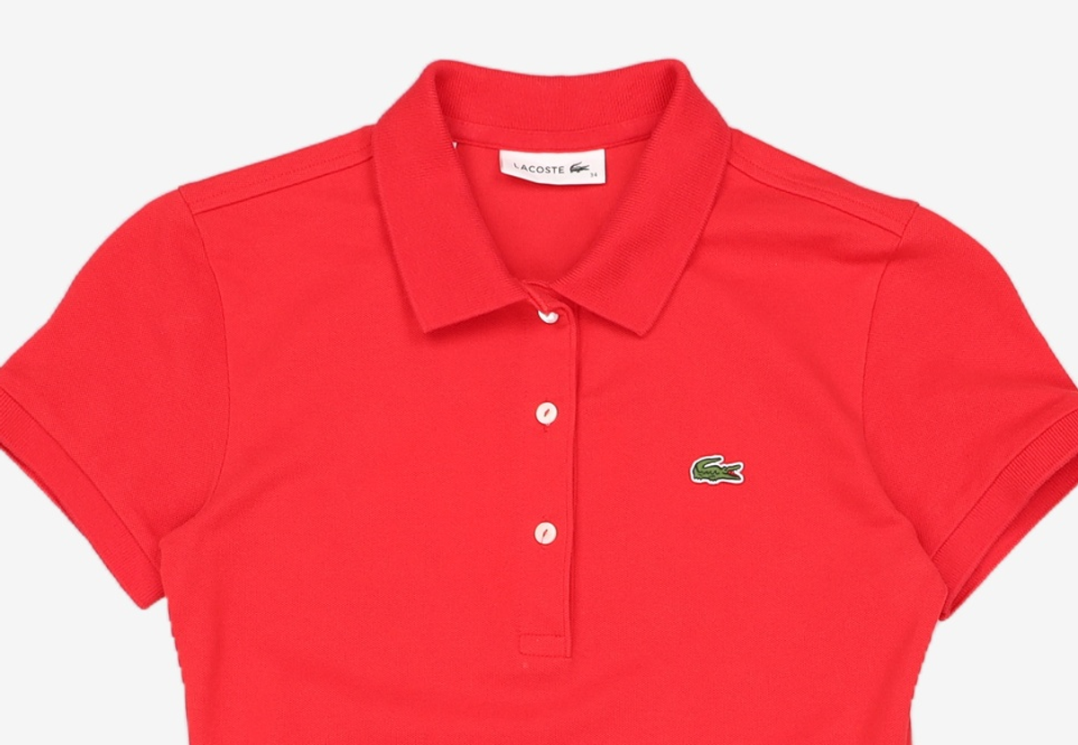 라코스테(LACOSTE) 여성 울트라 미니 폴로 원피스 EF389E-52G 240 34