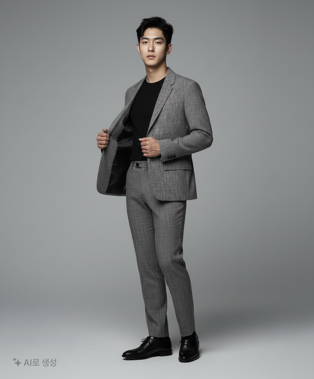 커스텀멜로우(CUSTOMELLOW) over-fit single jacket_CWJAS21114GYX 95