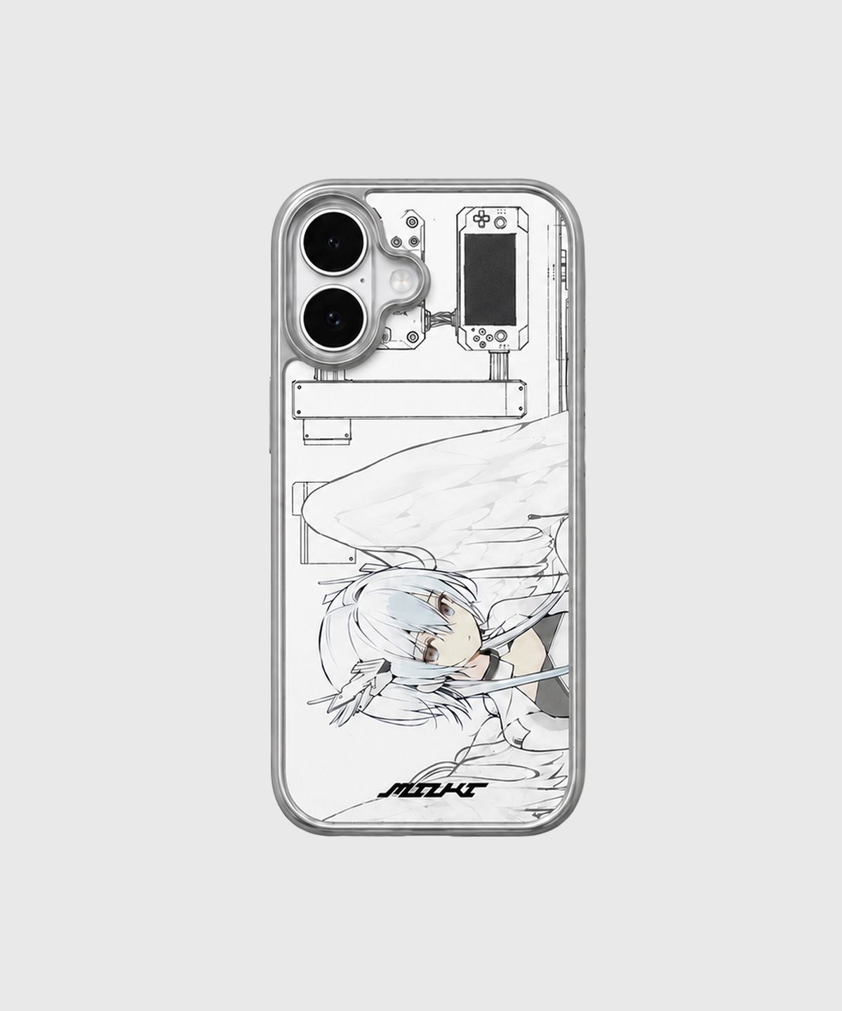 미유키(MIUKI) [nyzziz X MIUKI] Internet Tensi Case 00 BUMPER (Silver)