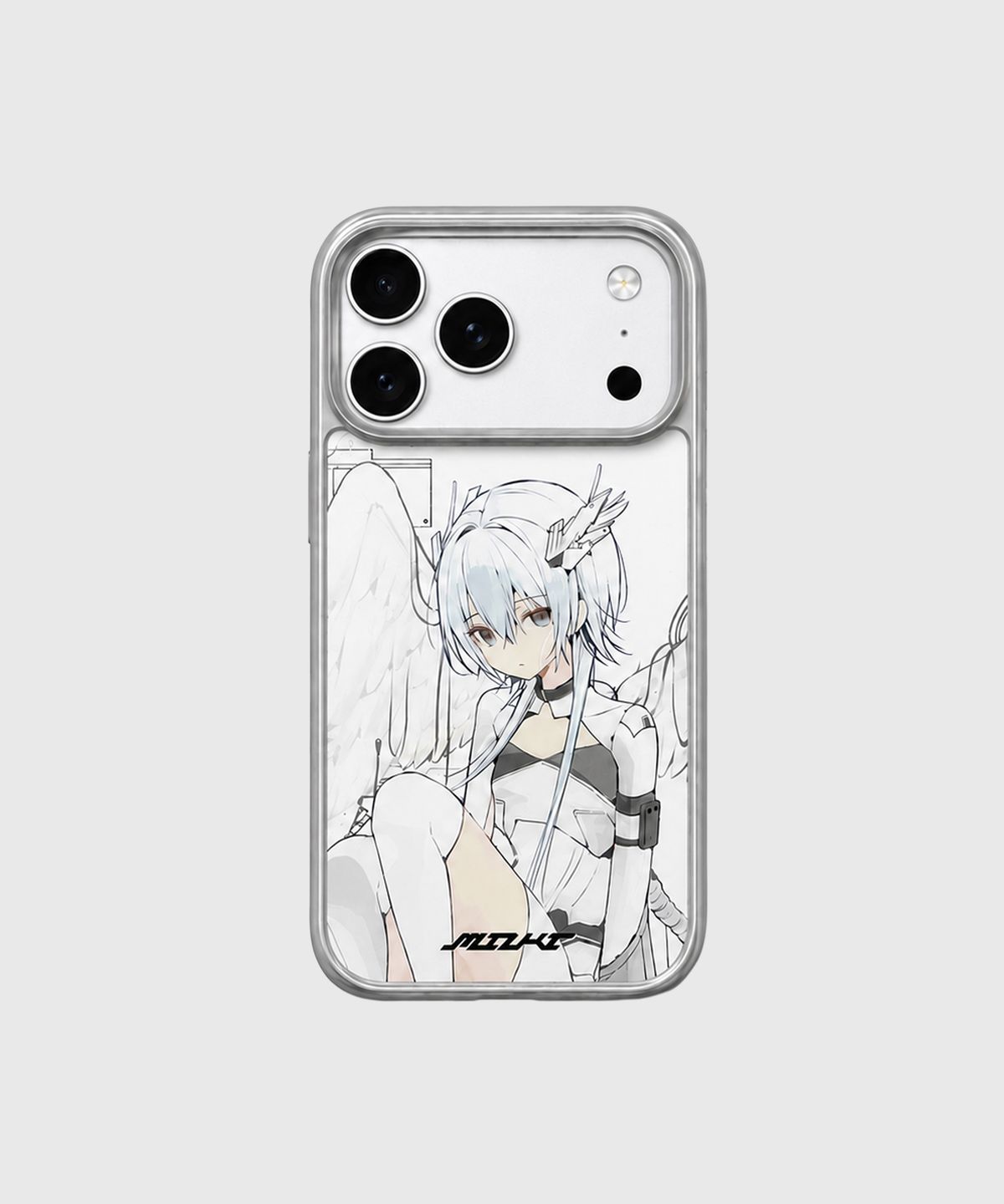 미유키(MIUKI) [nyzziz X MIUKI] Internet Tensi Case 00 BUMPER (Silver)