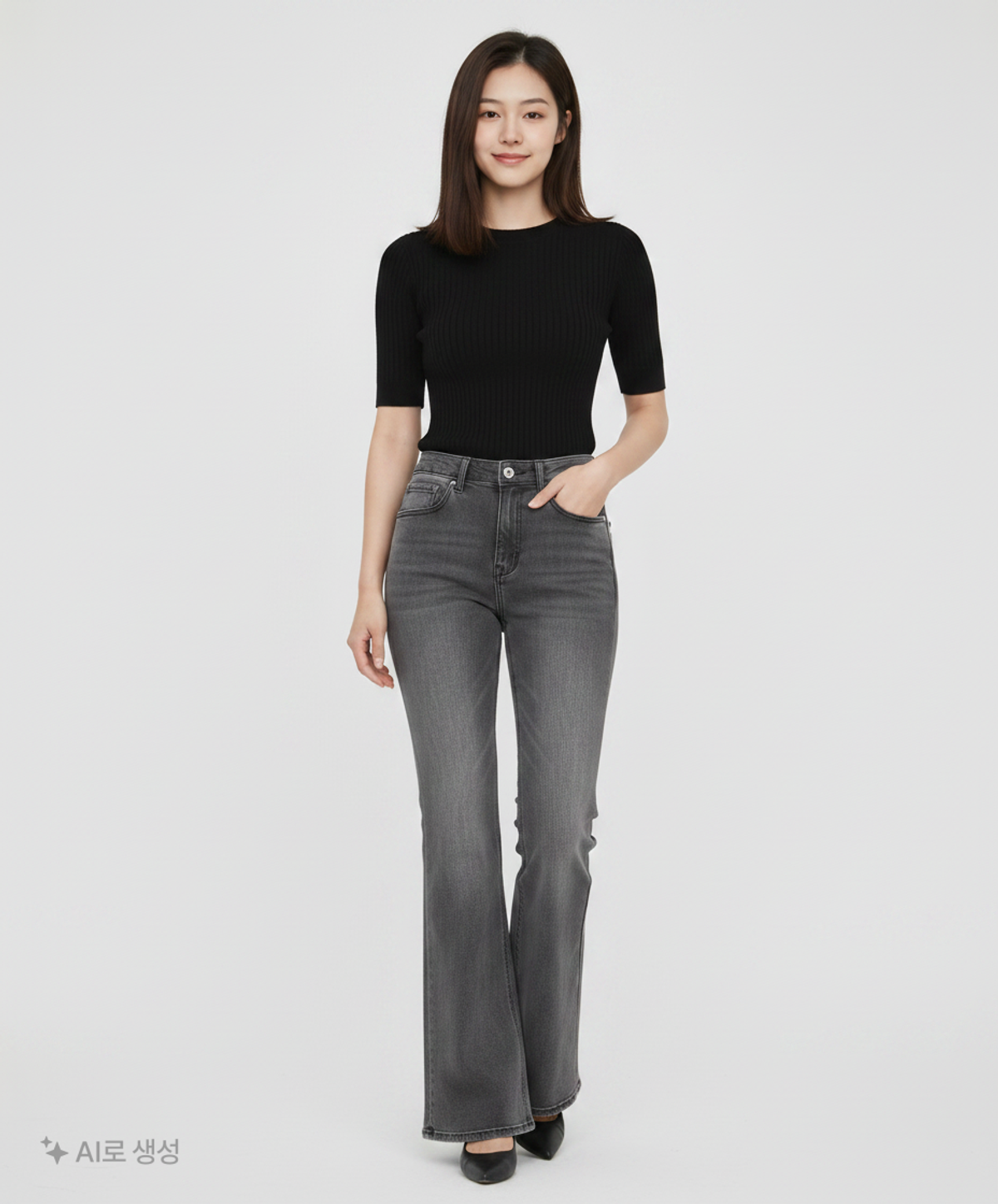 스파오(SPAO) 청/데님 팬츠 75
