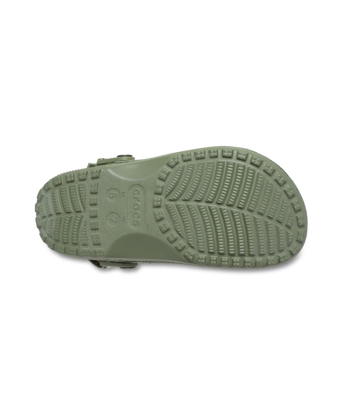 크록스(CROCS) 클래식 크래프티드 비건 스웨이드 스티치 - 카고 / 214048-3BX