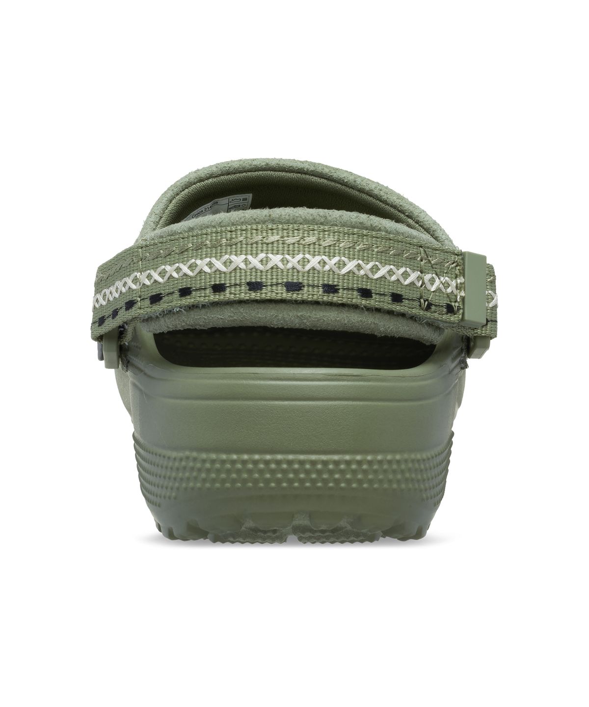 크록스(CROCS) 클래식 크래프티드 비건 스웨이드 스티치 - 카고 / 214048-3BX