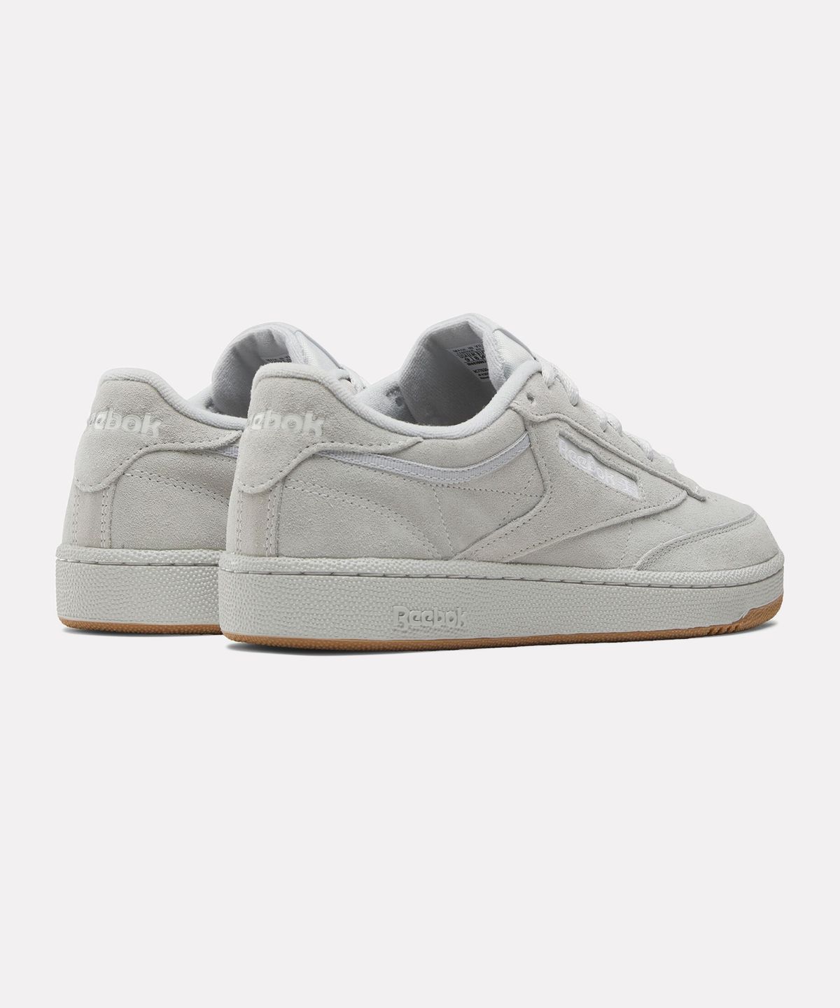리복(REEBOK) 클럽 C 85 스웨이드 - 웜 그레이:검 / 100074450