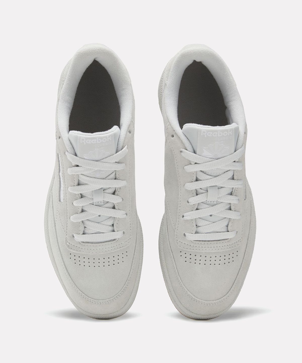 리복(REEBOK) 클럽 C 85 스웨이드 - 웜 그레이:검 / 100074450