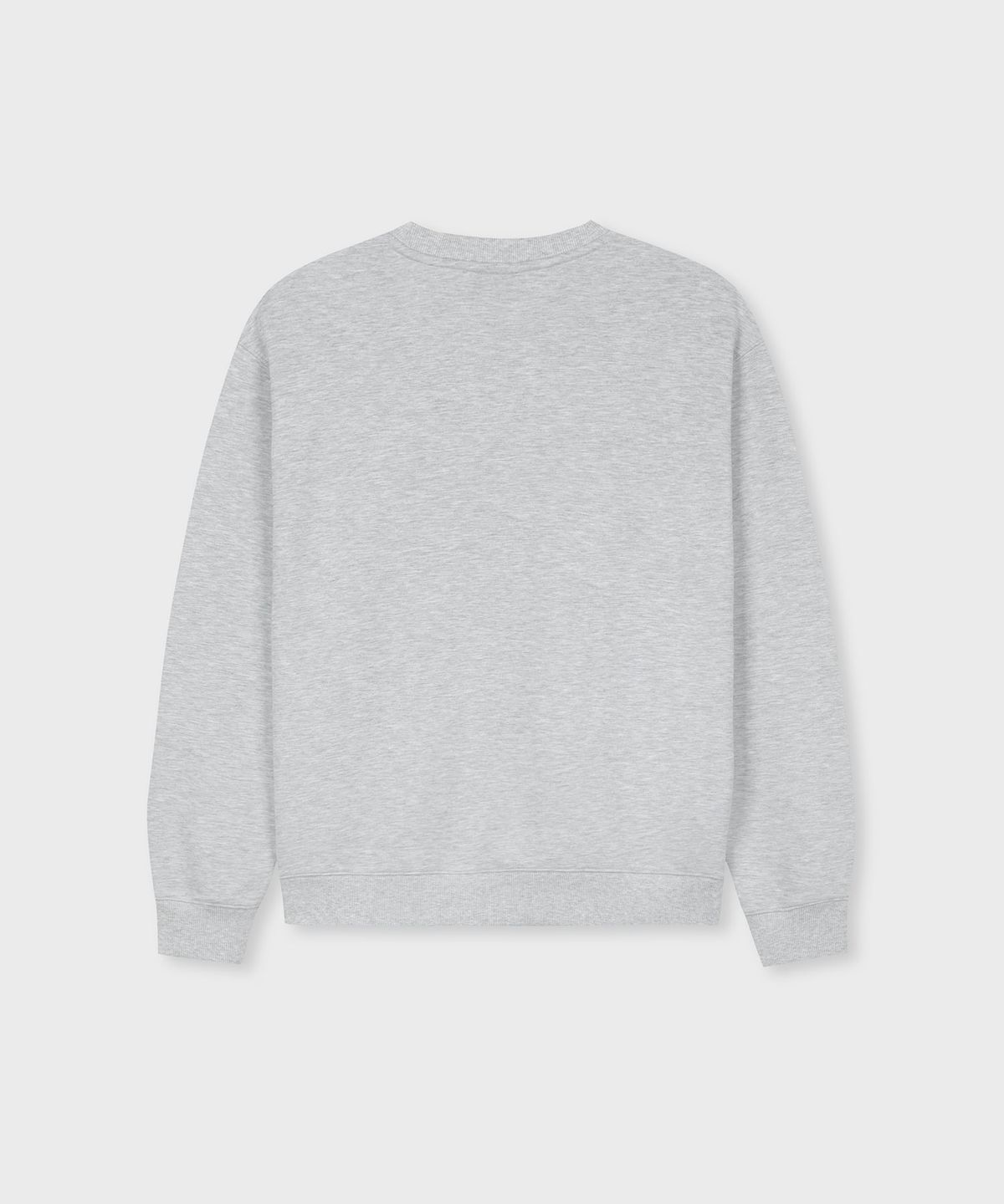 세르지오 타키니(SERGIO TACCHINI) U 버터쭈리 베이직 로고 라운드 맨투맨 (Melange Grey)