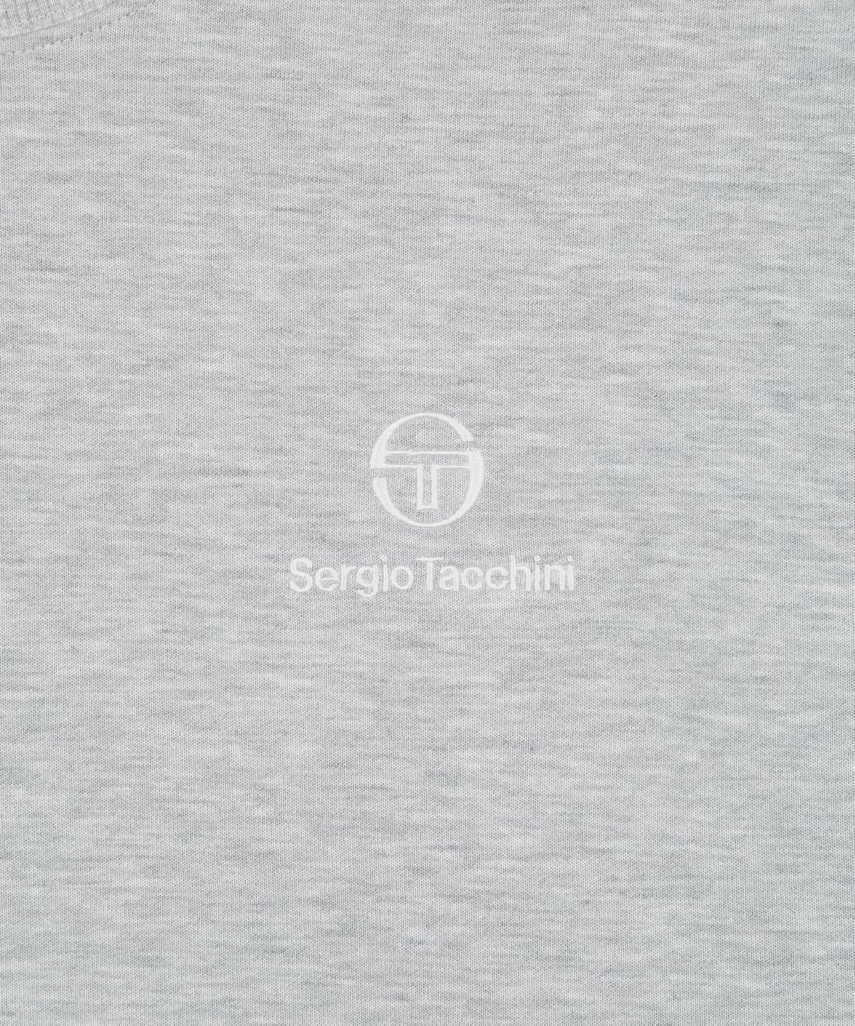 세르지오 타키니(SERGIO TACCHINI) U 버터쭈리 베이직 로고 라운드 맨투맨 (Melange Grey)