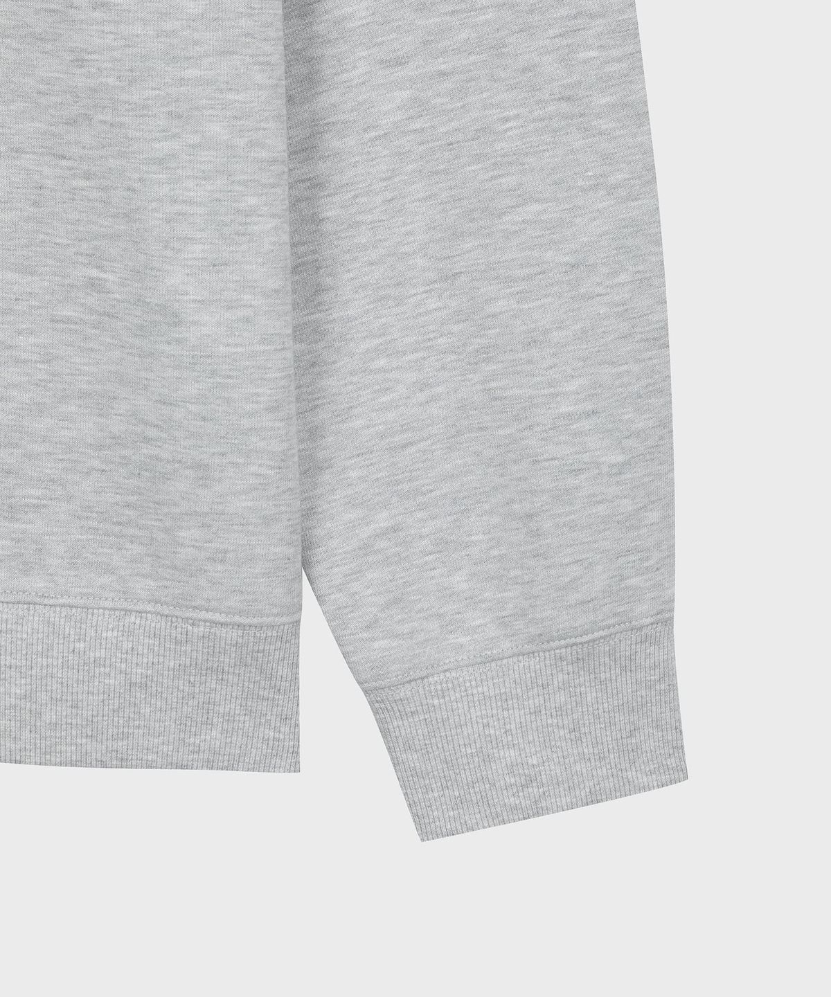 세르지오 타키니(SERGIO TACCHINI) U 버터쭈리 베이직 로고 라운드 맨투맨 (Melange Grey)