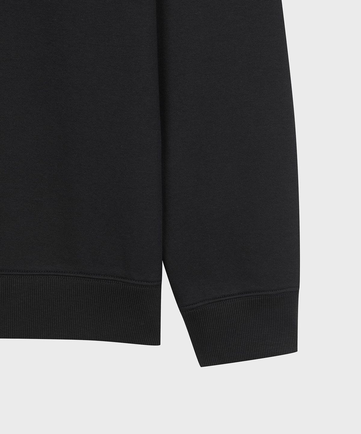 세르지오 타키니(SERGIO TACCHINI) U 버터쭈리 베이직 로고 라운드 맨투맨 (Black)